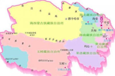 ​青海在哪里属于哪个省，青海属于那个省管辖？