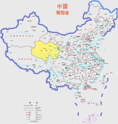 青海位于中国的哪个方向具体点