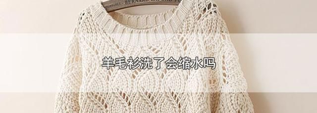 羊毛衫会缩水吗，羊毛衫洗完会缩水吗？图1
