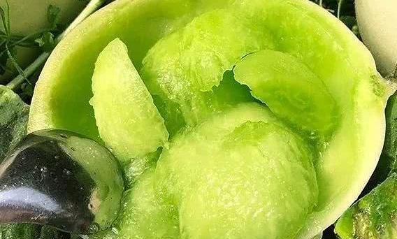 甜瓜有消毒水味道