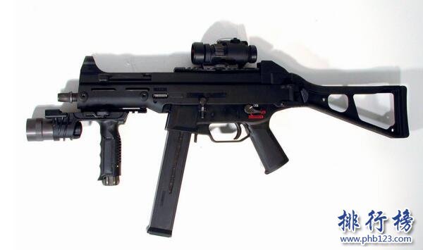 世界上能力最大的冲击枪排名：MP5，P90，MP7，MAC10，UMP冲击枪