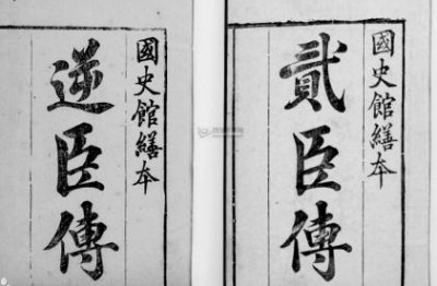 ​贰臣传是什么意思