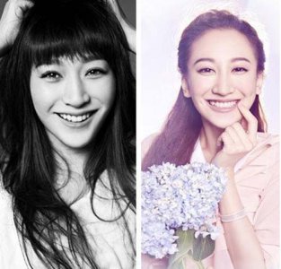 ​曾泳醍和李小冉好像 撞脸相似度100%