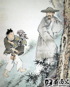 ​陶渊明爱菊人称九月花神