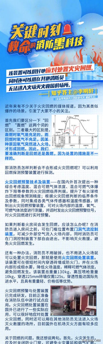 关键时刻救命的消防科技