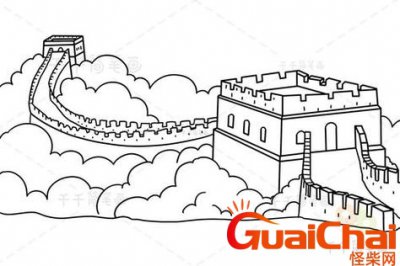 ​长城简笔画怎么画 简单又好看的故宫画