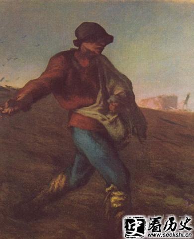 米勒的作品——《播种者》