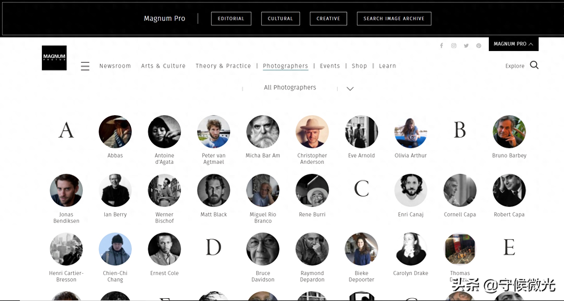 马格南图片社的今生前世