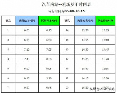​最全温州龙湾国际机场周边班车、公交车、机场大巴时刻表
