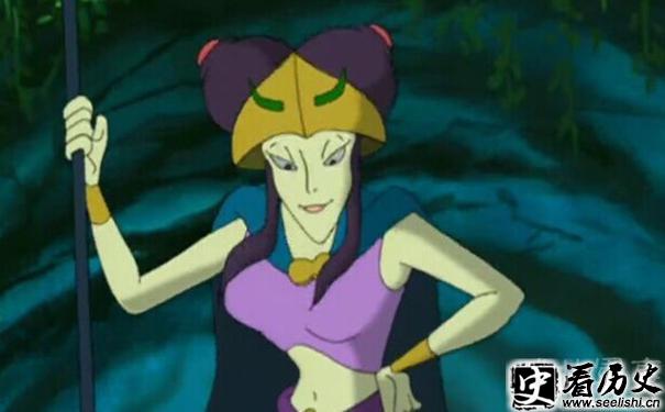 动画片《西游记》中的蝎子精