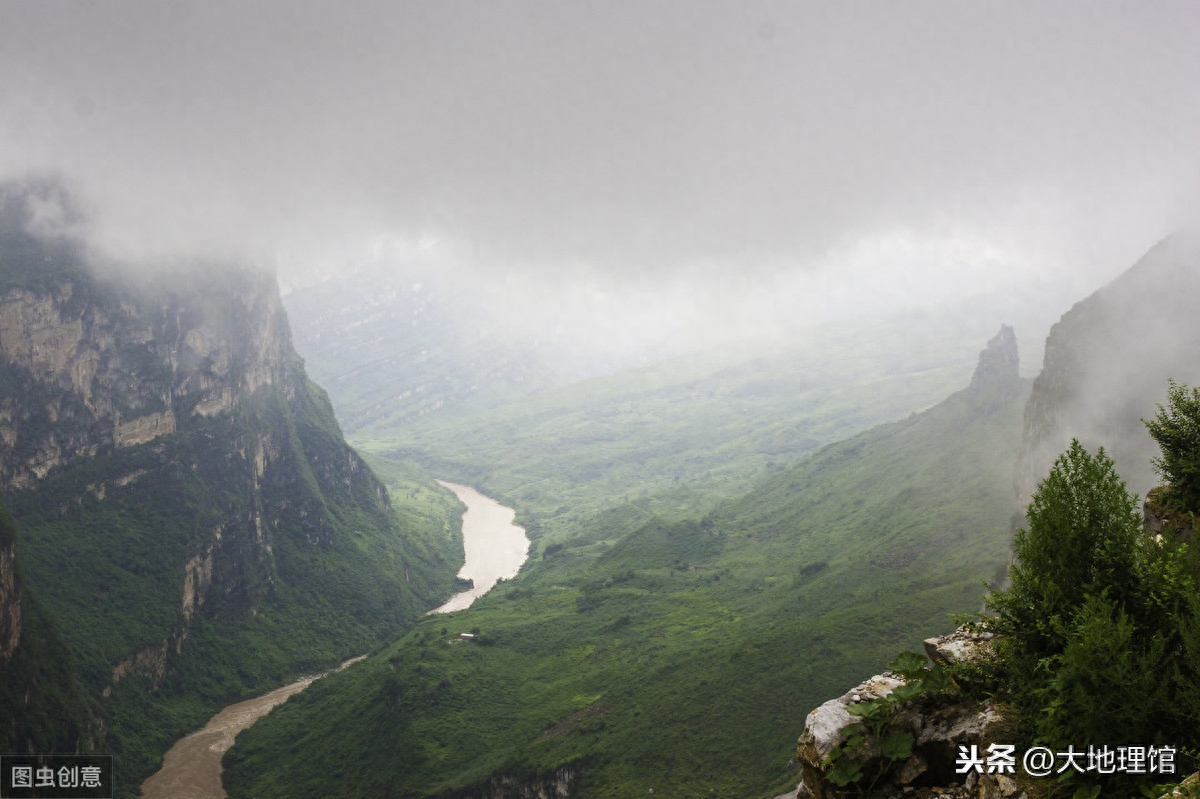 地图看中国四大高原：内蒙古高原、黄土高原、云贵高原、青藏高原