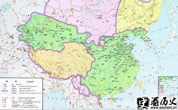 汉武帝时期地图