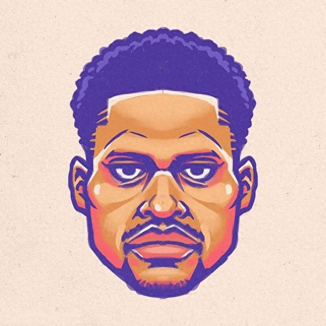 组图:国外网友制作的一组NBA球星炫酷漫画头像,你喜欢吗?