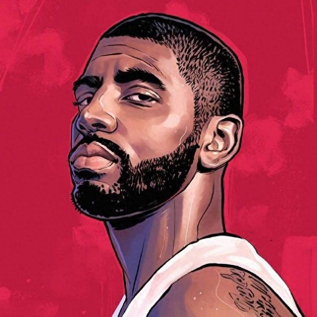 组图:国外网友制作的一组NBA球星炫酷漫画头像,你喜欢吗?