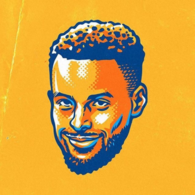 组图:国外网友制作的一组NBA球星炫酷漫画头像,你喜欢吗?