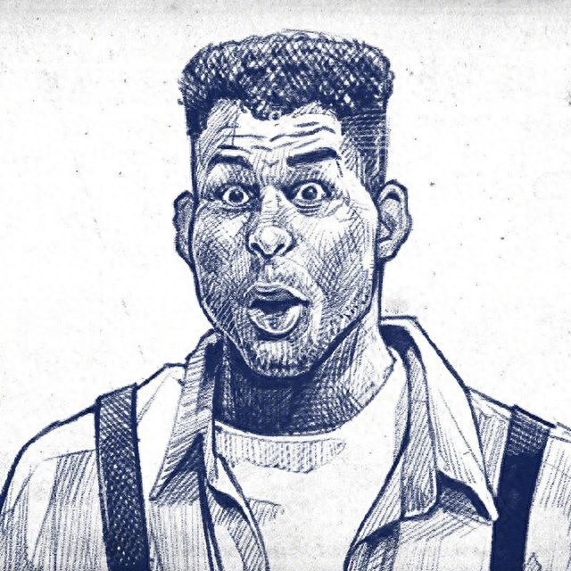 组图:国外网友制作的一组NBA球星炫酷漫画头像,你喜欢吗?