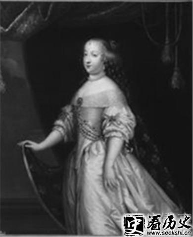路易十四的王后画像