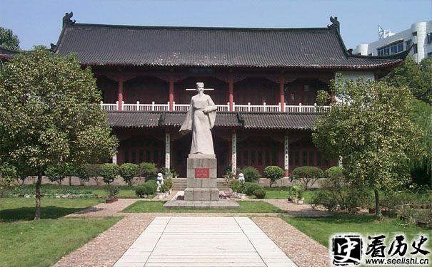 王安石纪念馆一角