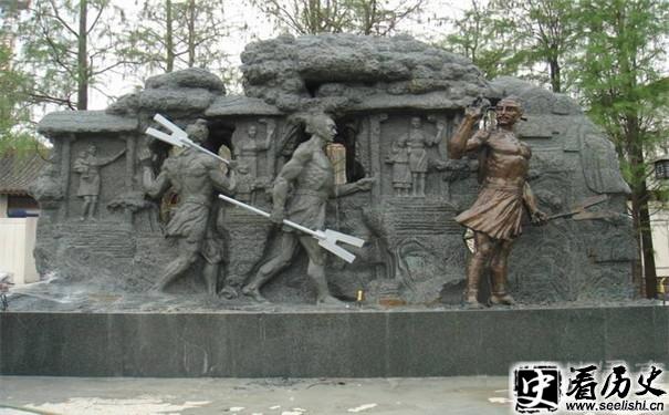 大禹三过家门而不入像