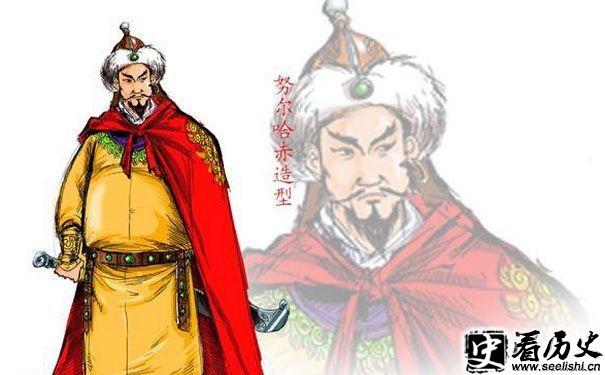 努尔哈赤造型图