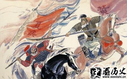 黄忠斩杀夏侯渊