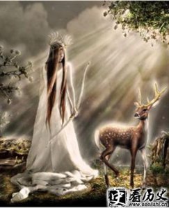 ​古希腊神话中代表月亮的阿尔忒弥斯神庙