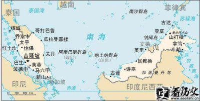 ​马来西亚历史介绍 马来西亚国旗 马来西亚地图 马来西亚人口数