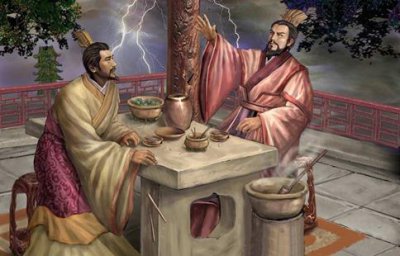 ​曹操和刘备煮酒论英雄喝的是什么酒?