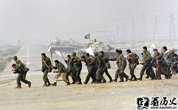 科威特战争照片