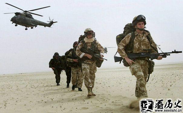 科威特战争照片