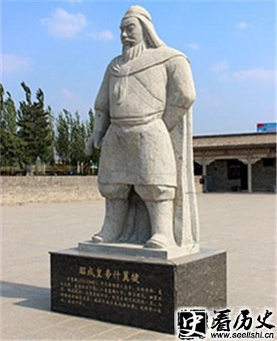 昭成帝拓跋什翼犍雕像