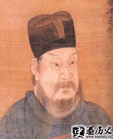 耶律楚材画像图