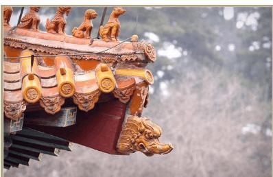 古代房顶各种脊兽的来历还和用途