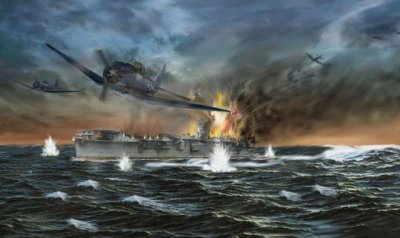 ​二战时航母被击沉，空中舰载机怎么办？美军现在不担心这问题？