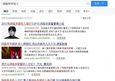 ​做一名网络写手的收益情况，揭秘网络写手的真实收入