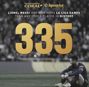 ​里程碑一役！梅西成西甲历史胜场最多的球员