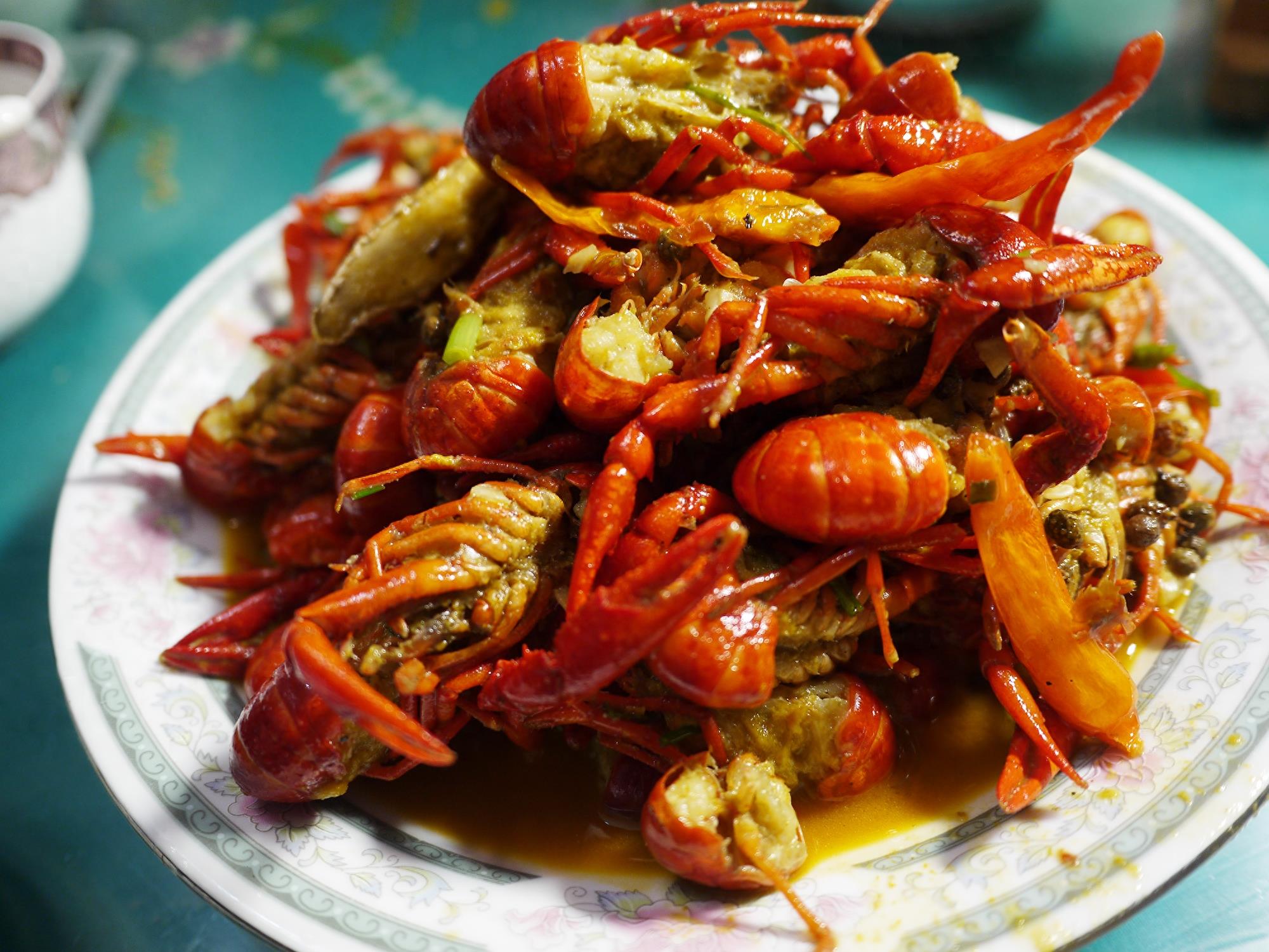 大排档点单率最高的菜，麻辣小龙虾这么做，一盆全吃光