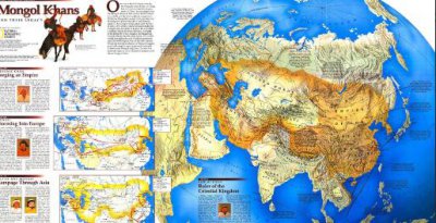 ​历史上大蒙古国的疆域有多大？