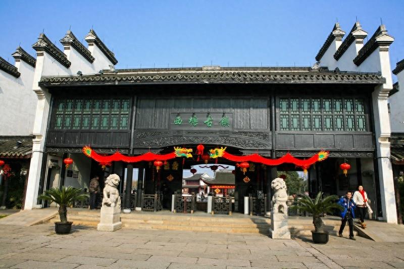 西塘古镇，中国历史文化名镇，古代吴越文化的发祥地之一
