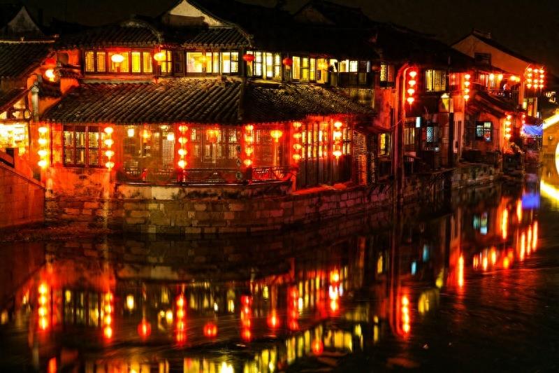 西塘古镇，中国历史文化名镇，古代吴越文化的发祥地之一