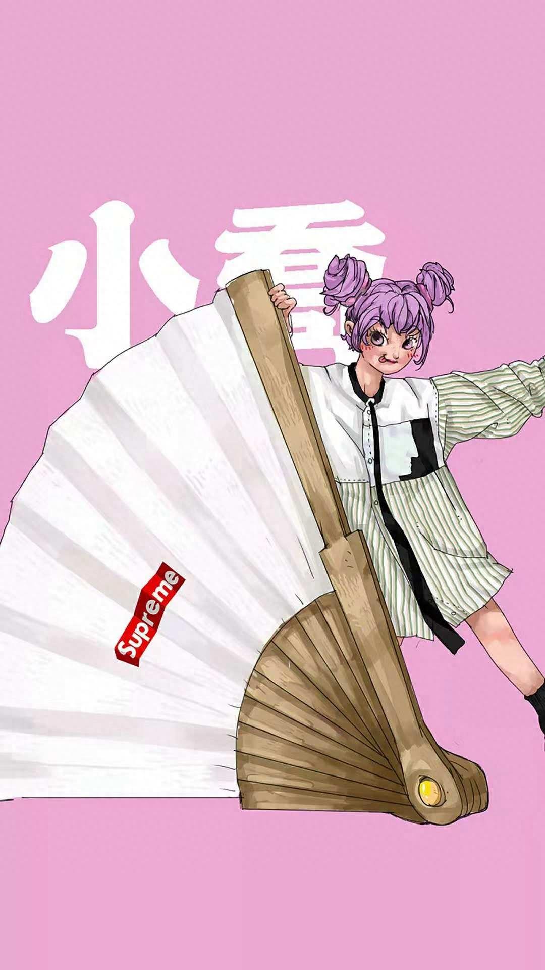 王者荣耀动漫高清无水印壁纸：我最喜欢可爱的小乔，你呢？