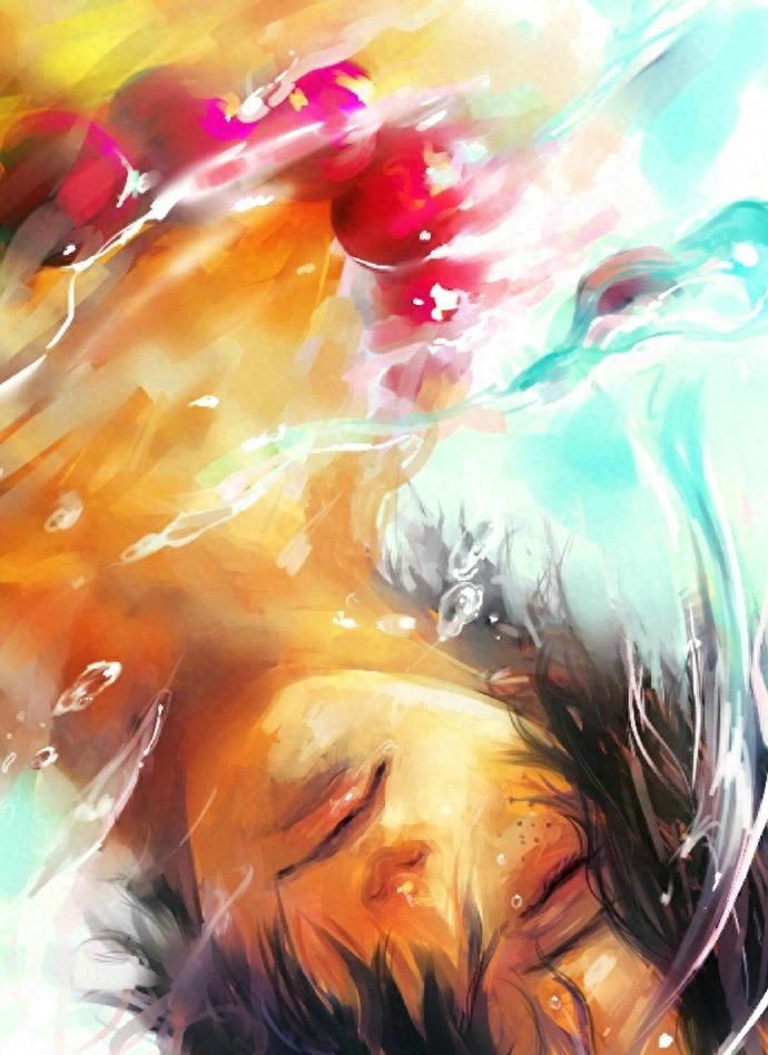 最燃的海贼王，永远帅气的火拳艾斯油画风帅图集锦