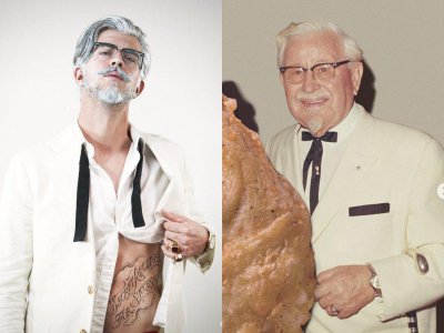 ​肯德基公开最新上校照！老爷爷变猛男天菜吸10万网友狂赞