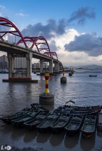 ​沈家门渔港，中国最大的天然渔港