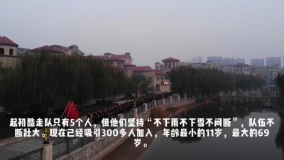 ​从5人到300人，这支酷走队真酷