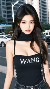 ​时尚都市女孩，冷艳与可爱的完美结合