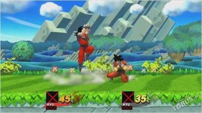 ​《任天堂大乱斗》趣味MOD视频 龙珠悟空乱入