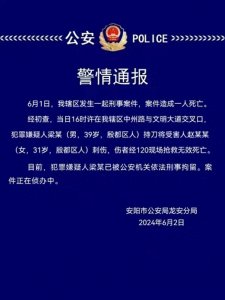 ​31岁女子当街被刺身亡，河南警方通报