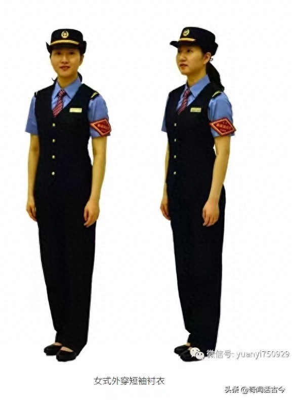 实拍2019式铁路制服,肩章大盖帽重新回归